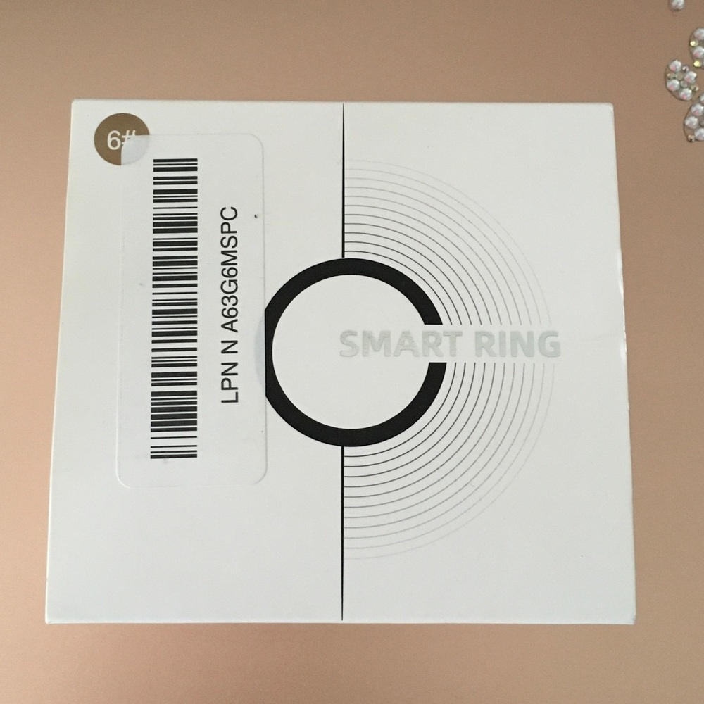 Smart Ring Wearable - White